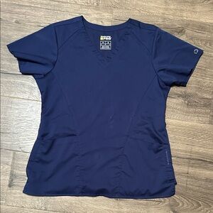 WonderWink Pro Navy Short Sleeve Top
